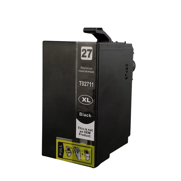 Epson 27XL sort printerpatron 35 ml C13T27114010   alternativ